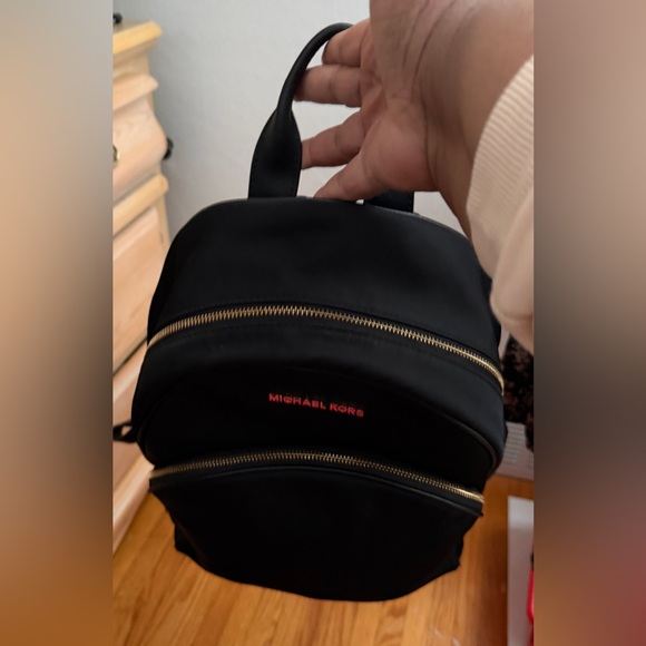 Michael Kors Large Abbey Nylon Backpack Rehab - Picture 14 of 17